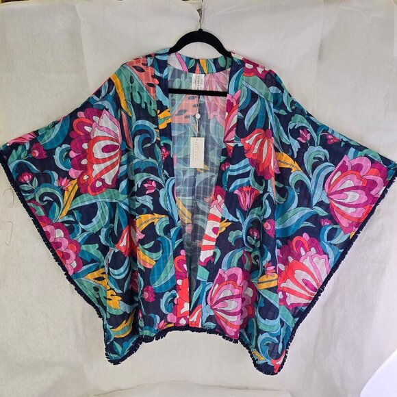 Trina Turk cover up Kimono OSFM & Pants XL stretch Lux & Fun NWT Reg. $314 - Picture 2 of 9